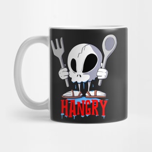 Funny Hangry Skull Mug